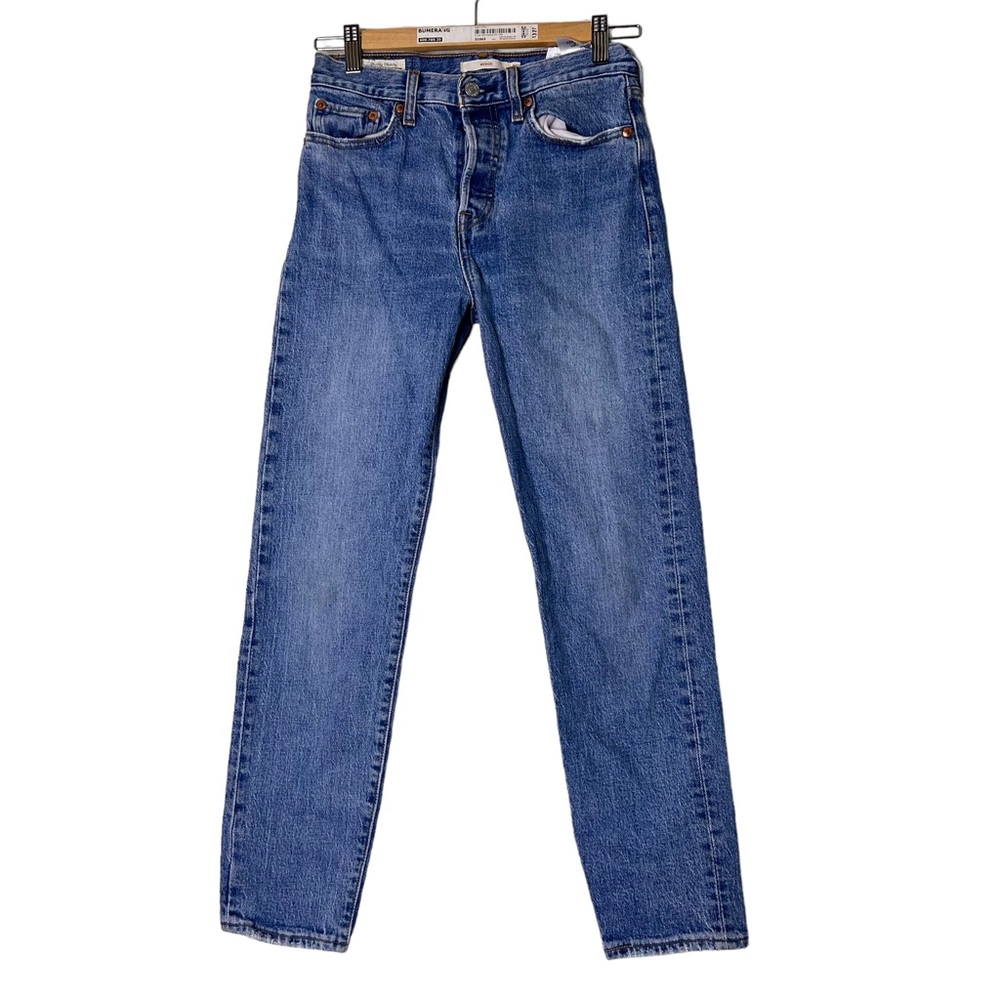Levi’s Wedgie Fit Denim Blue Jeans